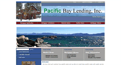Desktop Screenshot of pacificmortgagetahoe.com